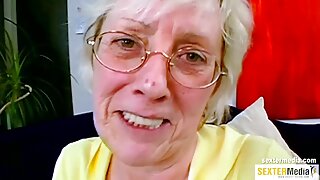 Wellustige oma met h ...